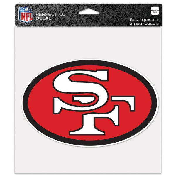 Wholesale-San Francisco 49ers / Classic Logo RETRO Perfect Cut Color Decal 8" x 8"