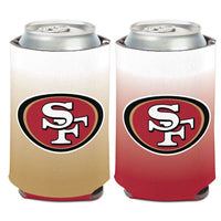 Wholesale-San Francisco 49ers Color Dip Can Cooler 12 oz.