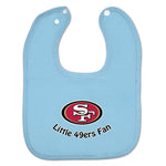 Wholesale-San Francisco 49ers Colored Snap Bib Lt Blue