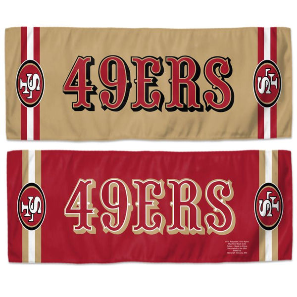 Wholesale-San Francisco 49ers Cooling Towel 12" x 30"