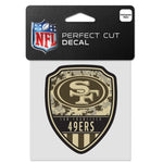 Wholesale-San Francisco 49ers DIGI CAMO Perfect Cut Color Decal 4" x 4"