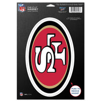 Wholesale-San Francisco 49ers Die Cut Logo Magnet 6.25" x 9"