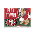 Wholesale-San Francisco 49ers / Disney Mickey Mouse Metal Magnet 2.5" x 3.5"