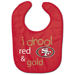 Wholesale-San Francisco 49ers Drool All Pro Baby Bib