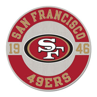 Wholesale-San Francisco 49ers Established Collector Enamel Pin Jewelry Card