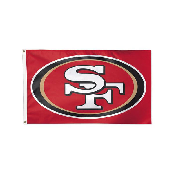 Wholesale-San Francisco 49ers Flag - Deluxe 3' X 5'