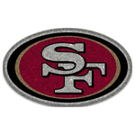 Wholesale-San Francisco 49ers GLITTER Acrylic Auto Emblem