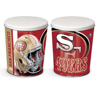 Wholesale-San Francisco 49ers Gift Tin tapered 3 gallon