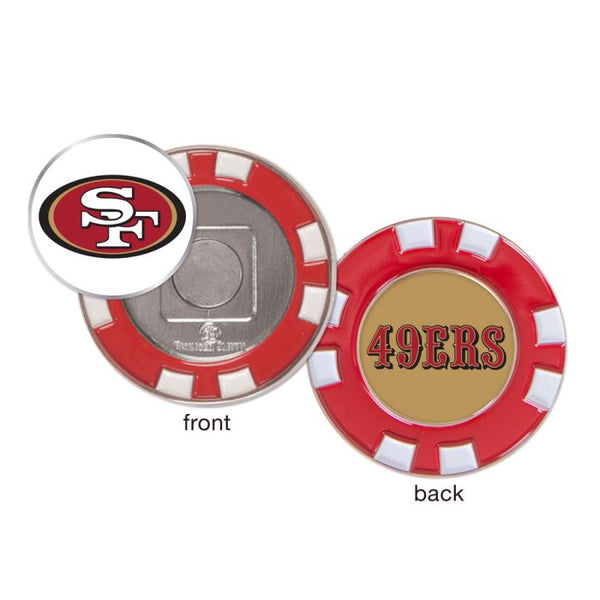 Wholesale-San Francisco 49ers Golf Poker Chip Marker