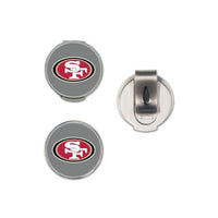 Wholesale-San Francisco 49ers Hat Clip w/2 Markers, clamshell