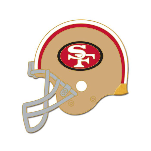 Wholesale-San Francisco 49ers Helmet Collector Enamel Pin Jewelry Card