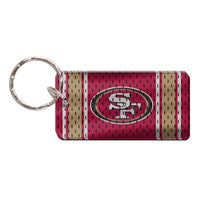 Wholesale-San Francisco 49ers JERSEY Keychain Rectangle