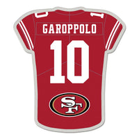 Wholesale-San Francisco 49ers Jersey Collector Pin Jewelry Card Jimmy Garoppolo