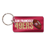 Wholesale-San Francisco 49ers Keychain Rectangle