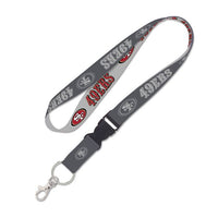 Wholesale-San Francisco 49ers Lanyard w/detachable buckle 1"