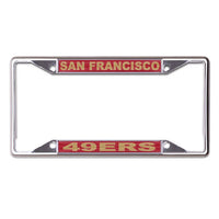 Wholesale-San Francisco 49ers Lic Plt Frame S/S Printed