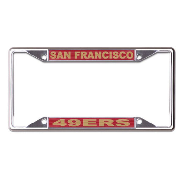 Wholesale-San Francisco 49ers Lic Plt Frame S/S Printed