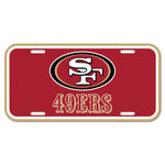 Wholesale-San Francisco 49ers License Plate