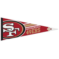 Wholesale-San Francisco 49ers Logo Premium Pennant 12" x 30"