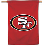 Wholesale-San Francisco 49ers Logo Vertical Flag 28" x 40"