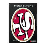 Wholesale-San Francisco 49ers MEGA Outdoor Magnets 5" x 7"