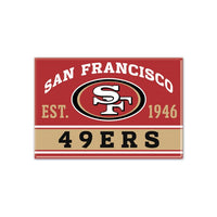 Wholesale-San Francisco 49ers Metal Magnet 2.5" x 3.5"