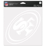 Wholesale-San Francisco 49ers Perfect Cut Decals 8" x 8"