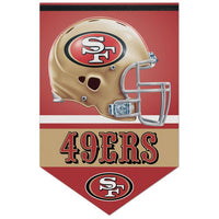 Wholesale-San Francisco 49ers Premium Felt Banner 17" x 26"