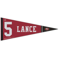 Wholesale-San Francisco 49ers Premium Pennant 12" x 30" Trey Lance