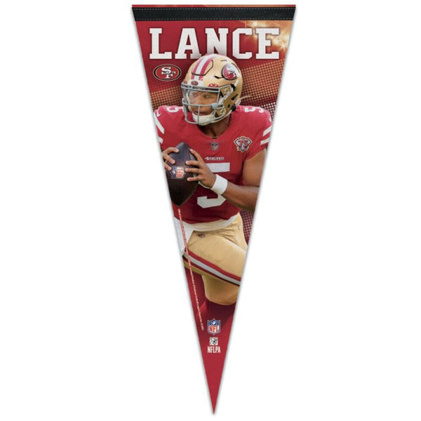 Wholesale-San Francisco 49ers Premium Pennant 12" x 30" Trey Lance