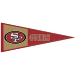 Wholesale-San Francisco 49ers Primary Wool Pennant 13" x 32"