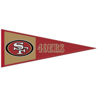 Wholesale-San Francisco 49ers Primary Wool Pennant 13" x 32"