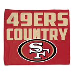 Wholesale-San Francisco 49ers Rally Towel - Full color