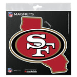 Wholesale-San Francisco 49ers STATE Outdoor Magnets 6" x 6"