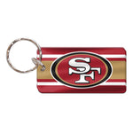 Wholesale-San Francisco 49ers STRIPES Keychain Rectangle