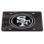 Wholesale-San Francisco 49ers Specialty Acrylic License Plate