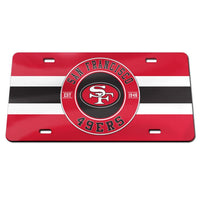 Wholesale-San Francisco 49ers Specialty Acrylic License Plate