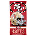 Wholesale-San Francisco 49ers Spectra Beach Towel 30" x 60"