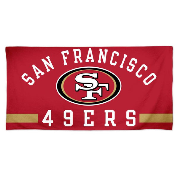 Wholesale-San Francisco 49ers Spectra Beach Towel 30" x 60"