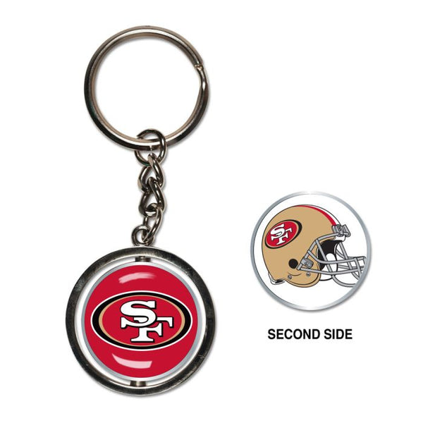 Wholesale-San Francisco 49ers Spinner Key Ring