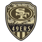 Wholesale-San Francisco 49ers Standard Issue Wood Sign 11"X14"