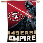 Wholesale-San Francisco 49ers / Star Wars Darth Vader Vertical Flag 28" x 40"