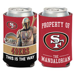 Wholesale-San Francisco 49ers / Star Wars MAndalorian Can Cooler 12 oz.