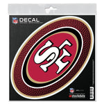 Wholesale-San Francisco 49ers TEAMBALL All Surface Decal 6" x 6"