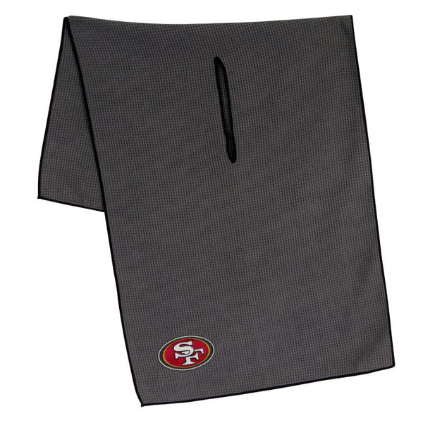 Wholesale-San Francisco 49ers Towel - Grey Microfiber 19" x 41"