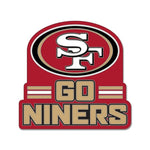 Wholesale-San Francisco 49ers slogan Collector Enamel Pin Jewelry Card