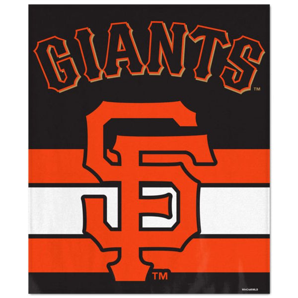 Wholesale-San Francisco Giants Blanket - Ultra Soft 50" x 60"