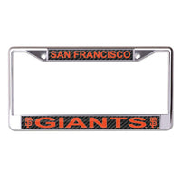 Wholesale-San Francisco Giants CARBON Lic Plt Frame S/L Printed