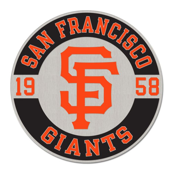 Wholesale-San Francisco Giants CIRCLE ESTABLISHED Collector Enamel Pin Jewelry Card