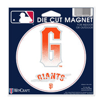 Wholesale-San Francisco Giants CITY Die Cut Magnet 4.5" x 6"